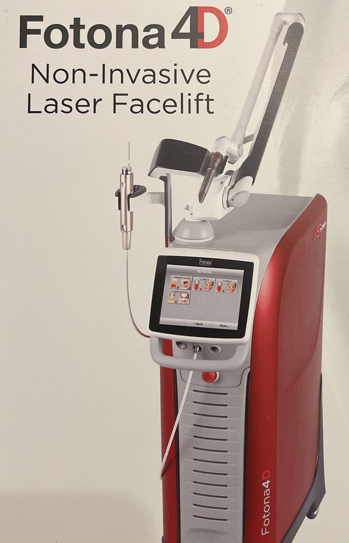 Fotona 4D non-invasive laser facelift shown on the TimeWalker platform